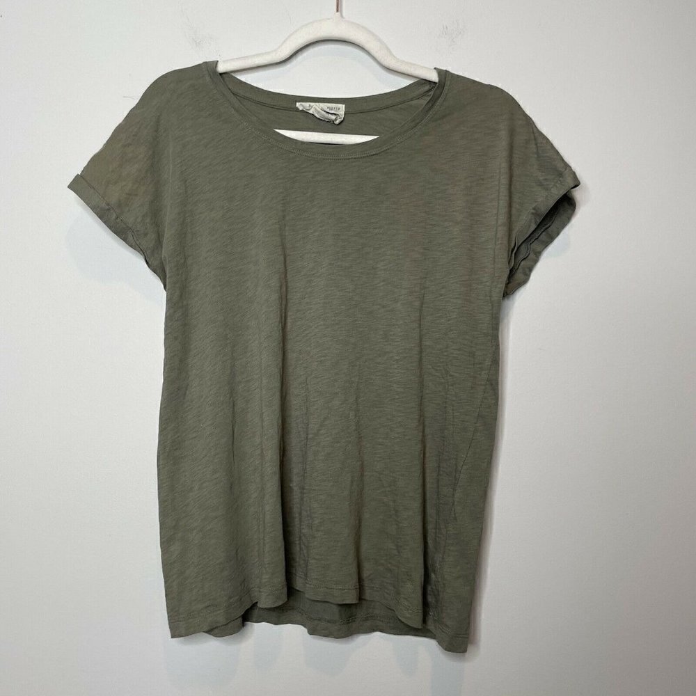 Maison Cinqcent Boxy Green T Shirt Womens Size Medium